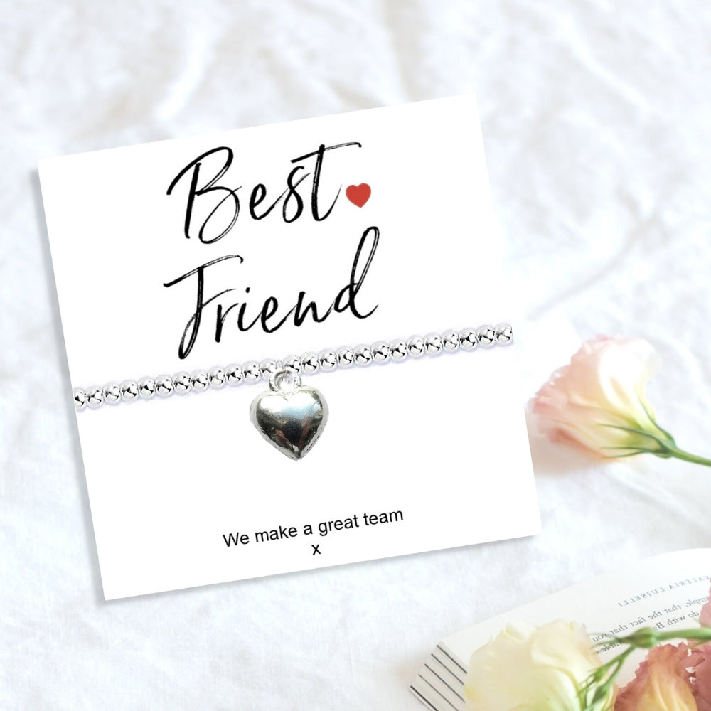 Small Best Friend Gift Hamper | Bracelet, Chocolates & Candle