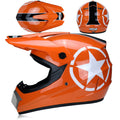 Youth Off-Road Motorcycle Helmet - [green] | Lightweight Motocross Full Face Shield for Dirt Bike & ATV