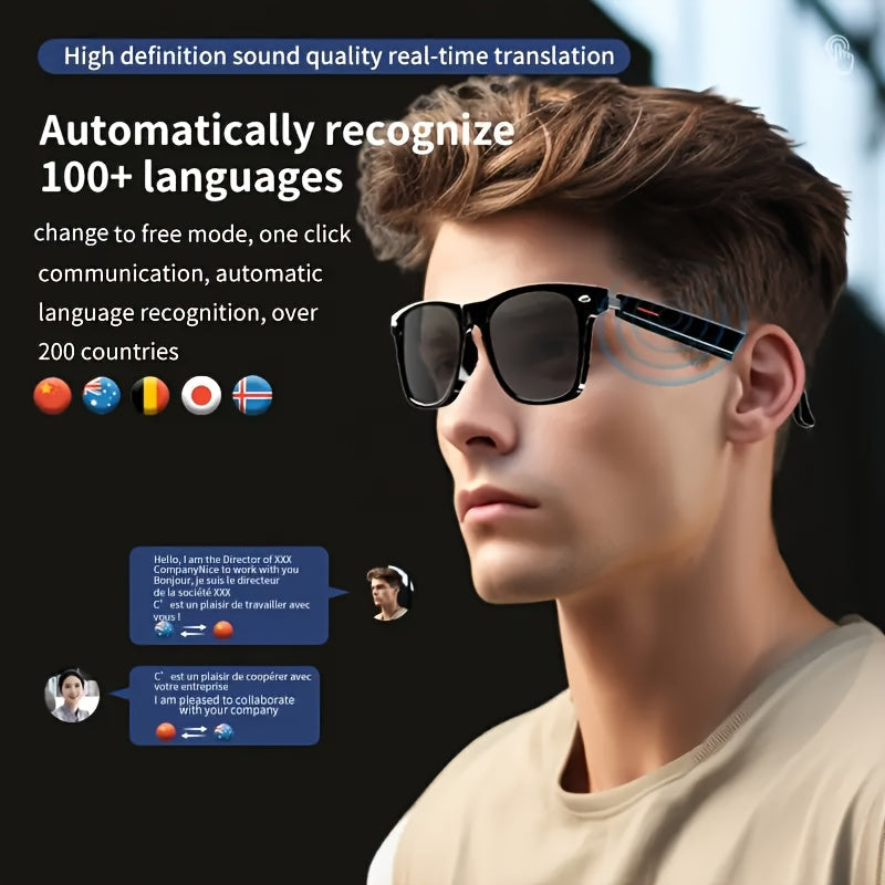NNETM Smart Translation Glasses (144 Languages)