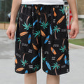 Summer Beach Pants Men's Loose Casual Fifth Pants Ice Silk High Elasticity Quick-drying