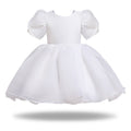 Girl's Dress Puffy Gauze Princess Dress Flower Girl Cute Gao Ding Little Host Piano Playing Performance Costumes