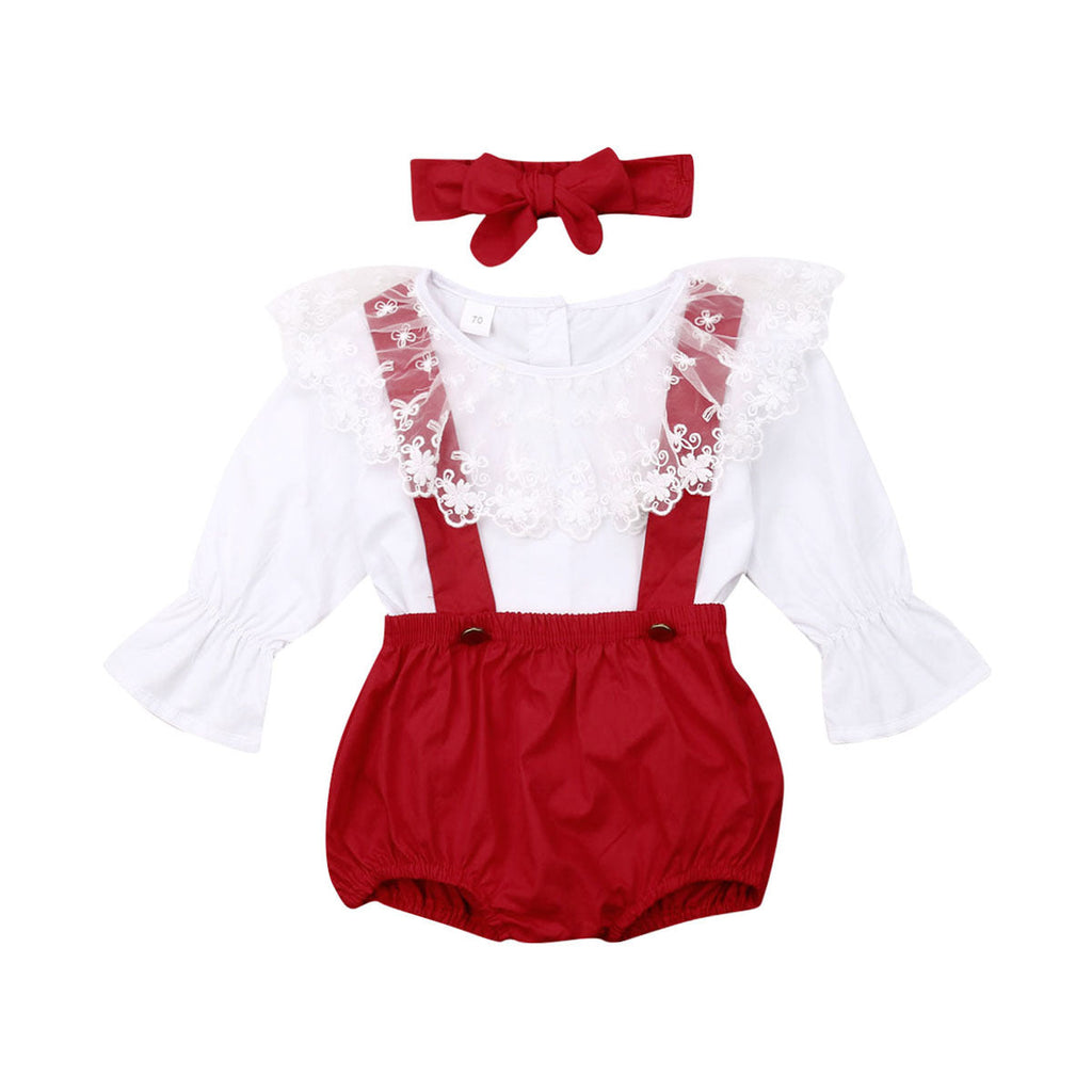 A three-piece summer suit for girls
