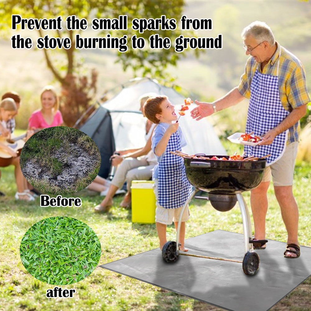 Foreign Trade Cross -Bborder Fireplace Brazier Fire Mat Outdoors