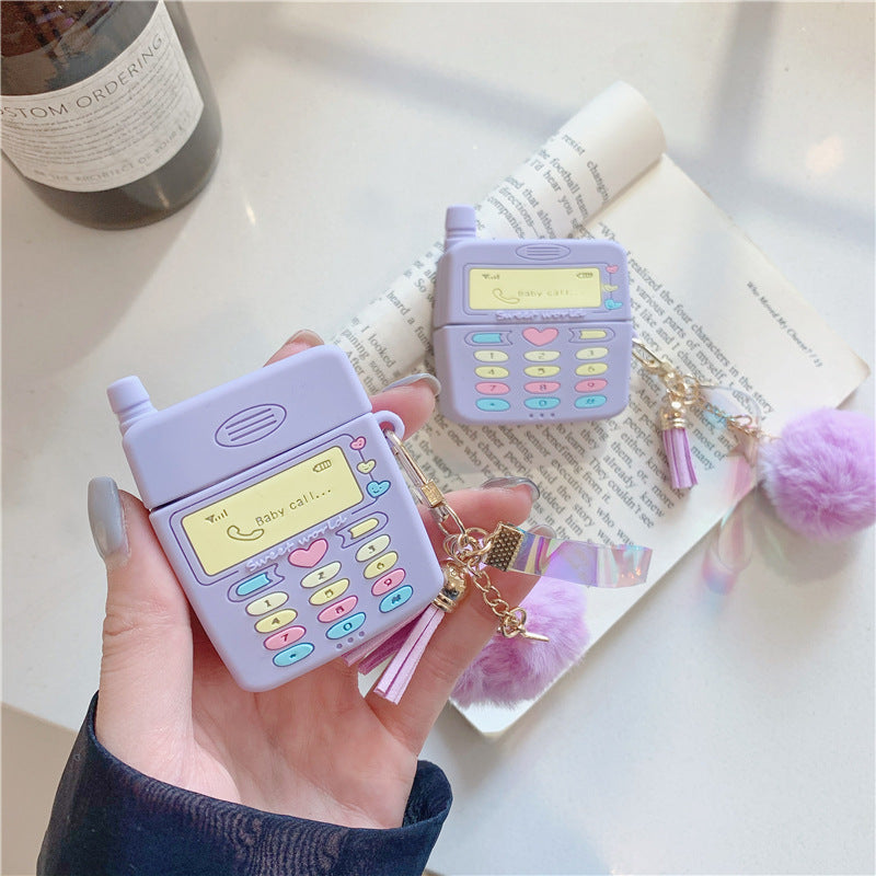 Compatible with Apple, Anti-Drop Apple Bluetooth Wireless Earphone Case
