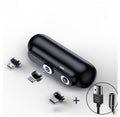 Pocket Portable Magnetic With Plug Capsule Power Bank 2600 Mah Three-In-One Magnetic Mobile Power Customization