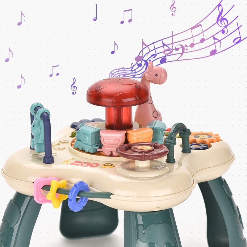 Children's Multifunctional Toy Table Animal Park