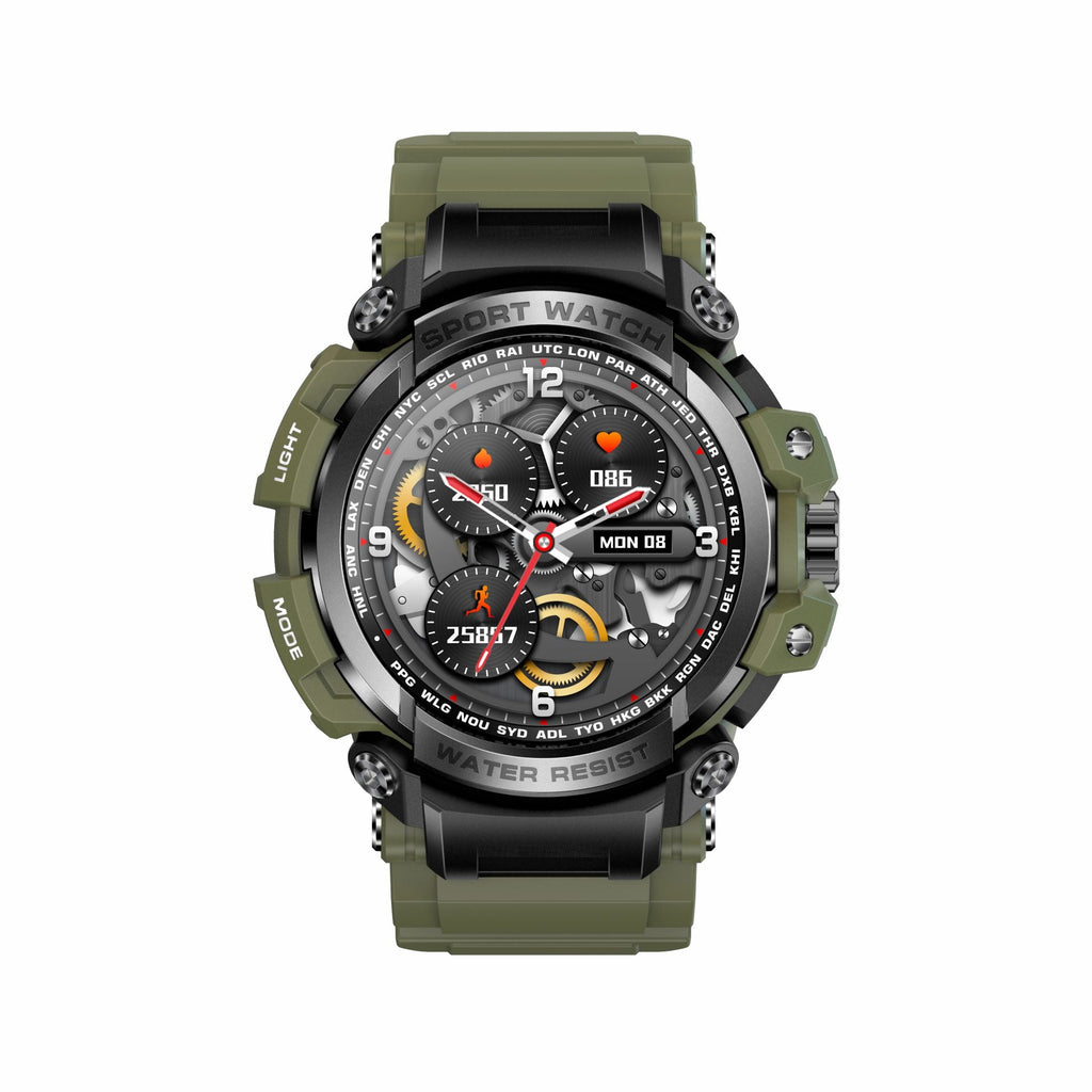 LC16 smartwatch Bluetooth call outdoor three defense heart rate monitoring smart watch