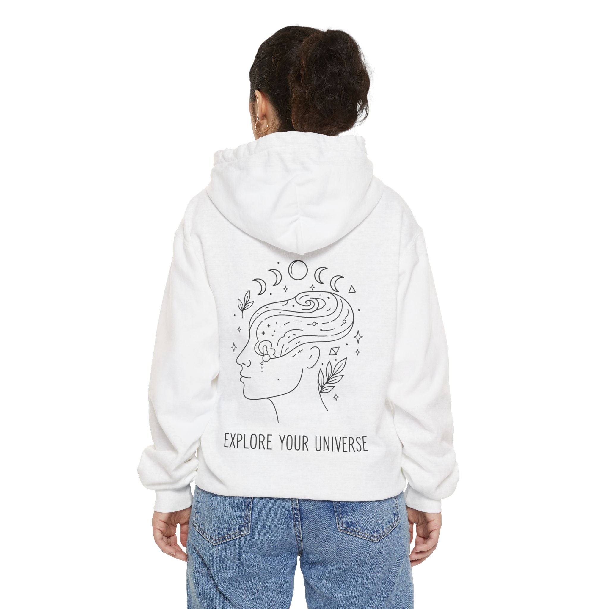 Explore Your Uniqueness Hoodie, Garment-Dyed Unisex Hoodie, Cozy Gift for Explorers, Comfortable Everyday Wear, Perfect for All Occasions