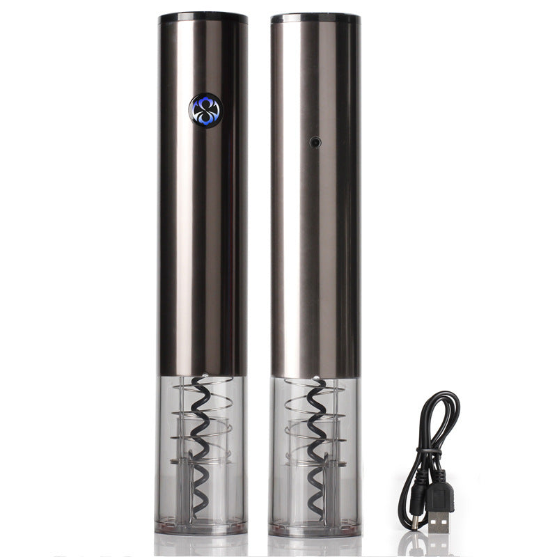 Rechargeable wine corkscrew
