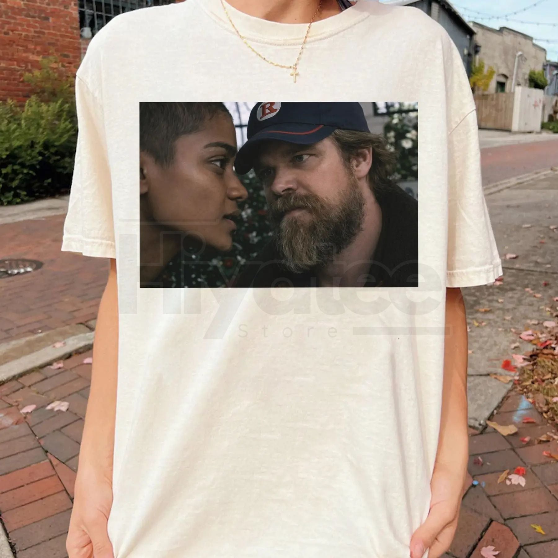 Hopper "Kati Anti" Inspired Shirt – Stranger Movie Safety Tee & ST5 Crewneck