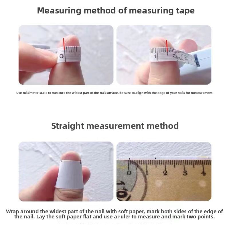 0970- Handmade press on nails fake nails removable