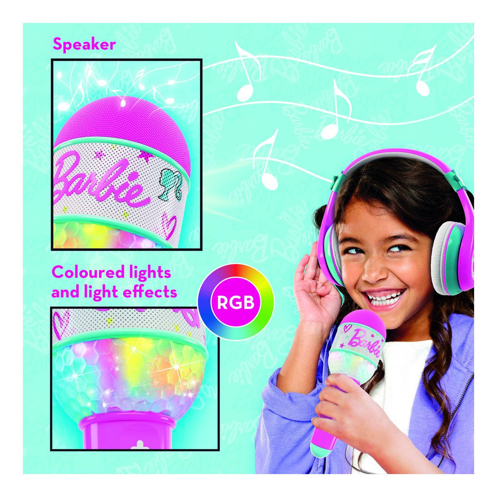 Barbie Bluetooth Microphone & Headphones