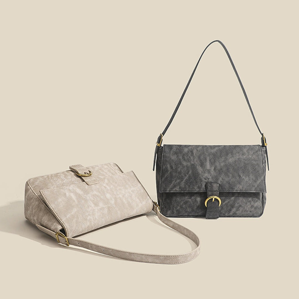 Hobo bag for women, large capacity portable commuter armpit bag, versatile shoulder bag, vintage tote bag