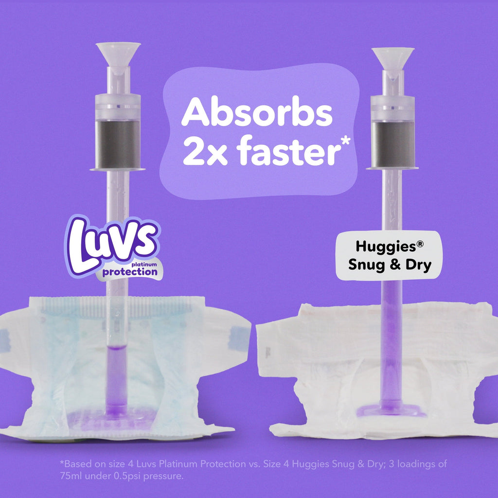 Luvs Diapers Size 3, 234 Count