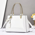 Fashionable Patent Leather Glossy Handbag Large-Capacity Casual Shoulder Crossbody Bag