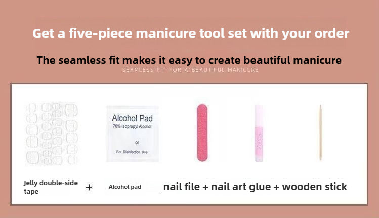 1017-Handmade press on nails fake nails removable
