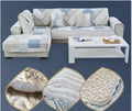 High-end Cotton Sofa Cushion Simple Cloth Modern Cotton Twill Four Seasons Non-slip Cushion Summer Sofa Covers