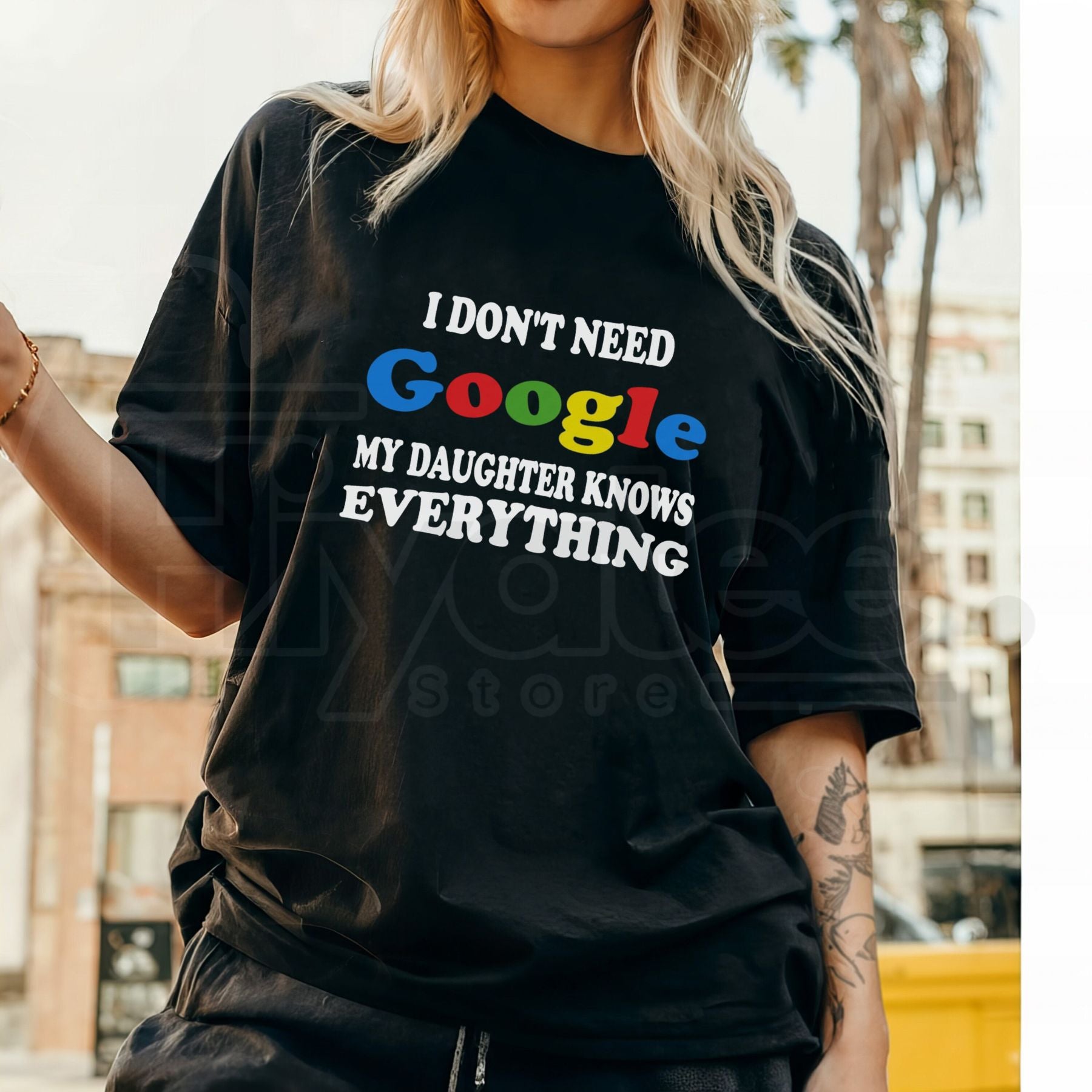 "I Don't Need Google" – Funny Sarcastic Daughter Knows Everything Top