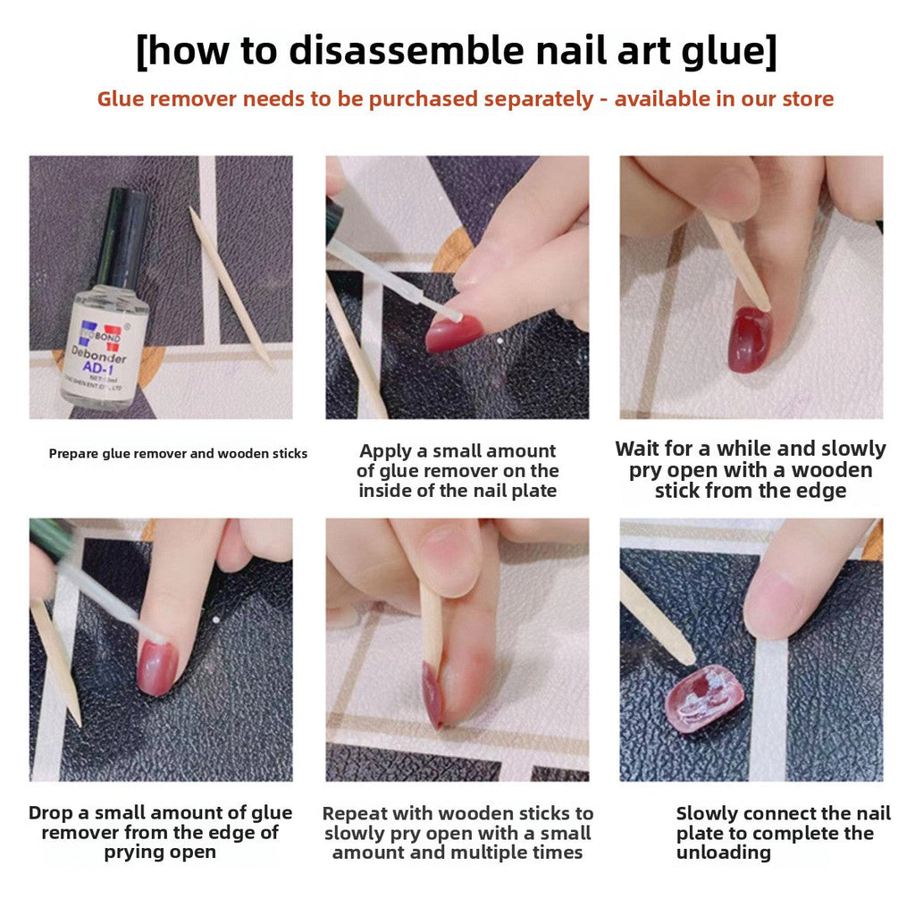 0989- Handmade press on nails fake nails removable