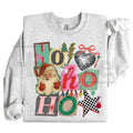 Preppy Girl Collage Y2K Retro Crewneck