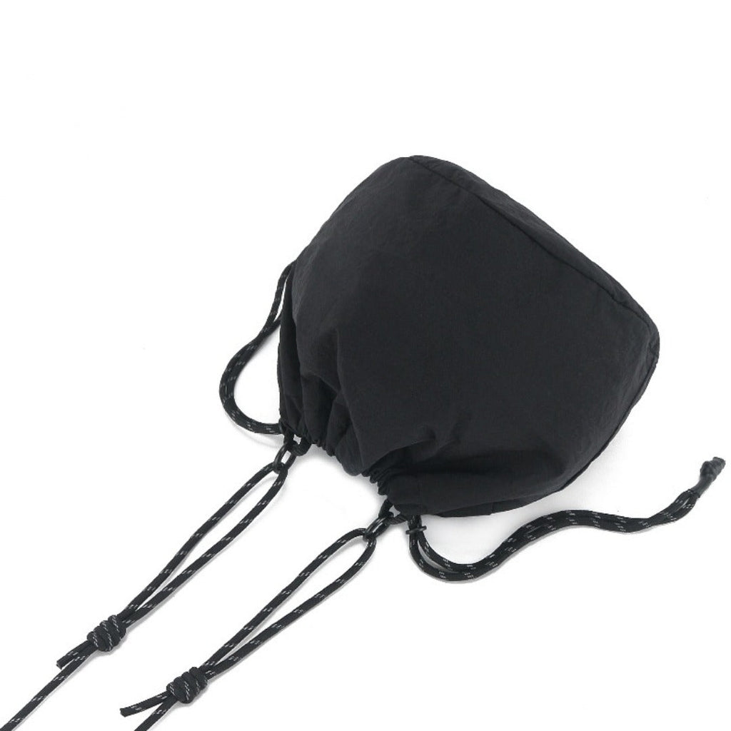 Bucket Bag stylish, Dual Drawstring Crossbody Bag Men's, Outdoor Sports and Leisure Bag