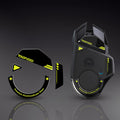 TALONGAMES Glass Mouse Feet Skates for Logitech G502, Curved Edges Smooth, Black