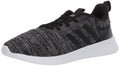 adidas Mens Puremotion Running Shoe Black/Black/White 9.5