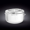 GLASS LID ROUND CHAFER 21.75" inch X 20.5" inch X 10" inch | 55 X 52 X 25.5 CM 370 FL OZ | 11 L