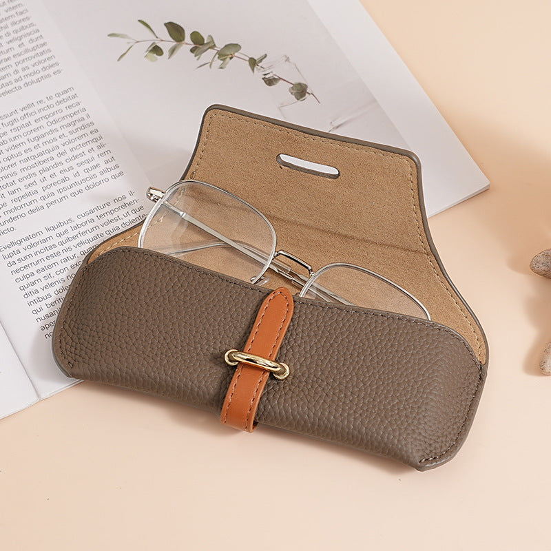 Retro Exquisite Portable Sun Glasses Protective Sleeve