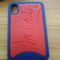 Red bottom rivet phone case