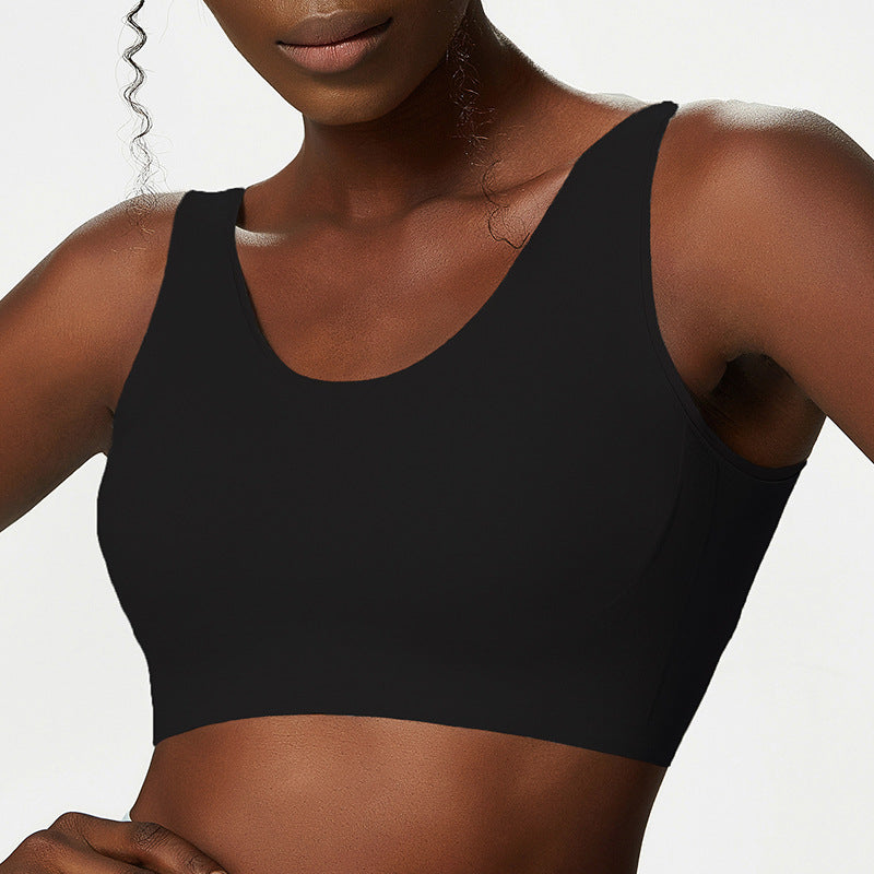 Women's Buckle Yoga Plus Size Sports Bra