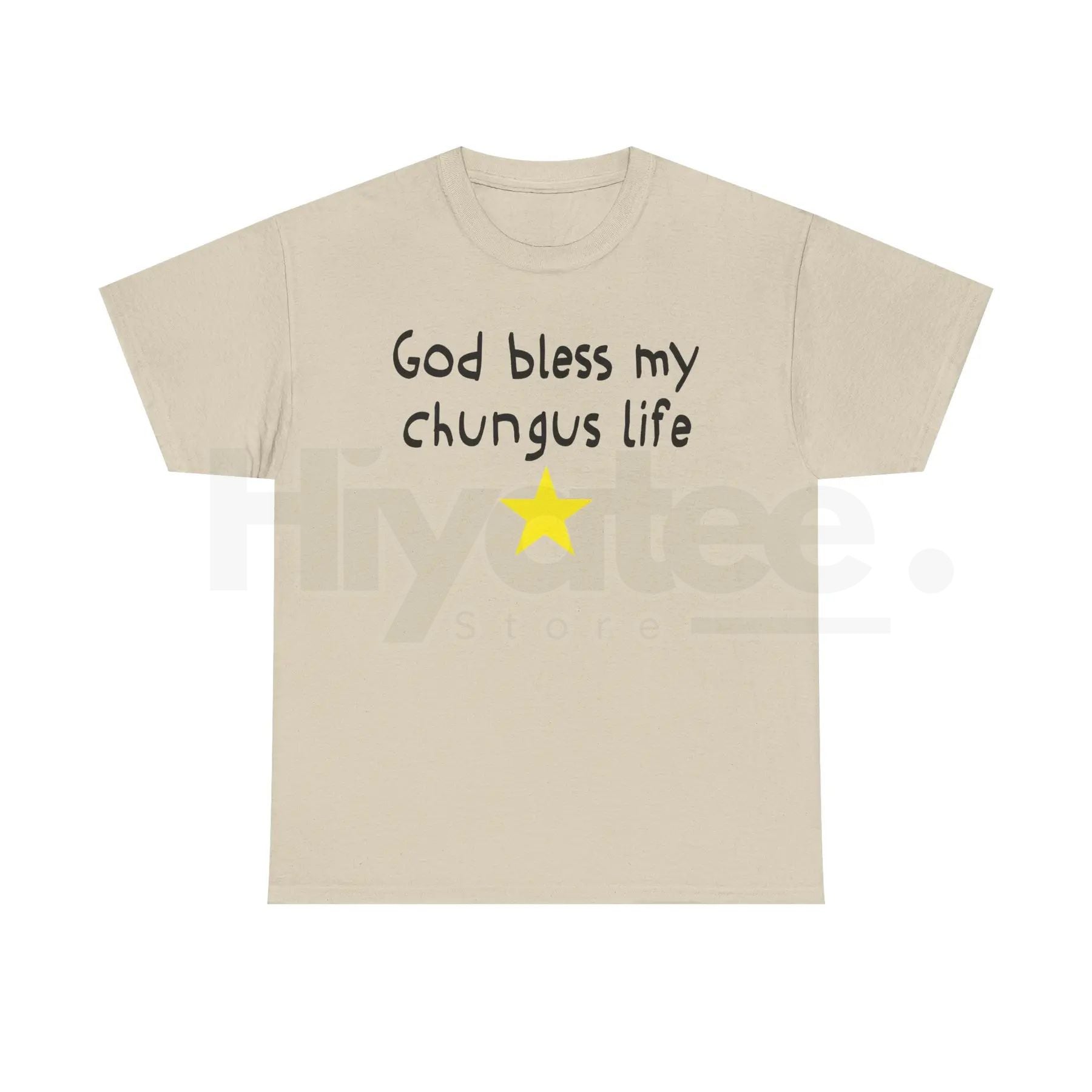 "God Bless My Chungus Life" Funny Meme T-Shirt – 100% Cotton Graphic Tee