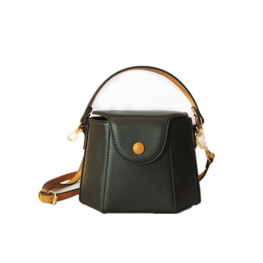 Mini crossbody bucket bag, bag women's fashion simple mini crossbody purse, versatile shoulder crossbody bag