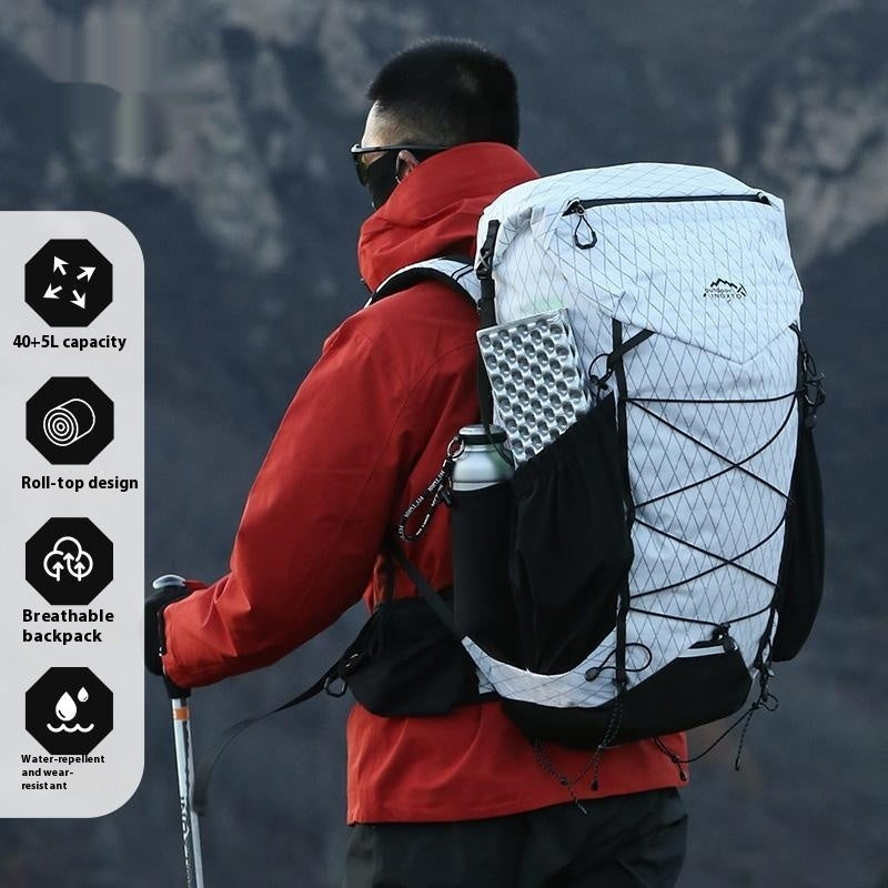 Mountaineering Bag Large Capacity Camping Off-road Waterproof Backpack
