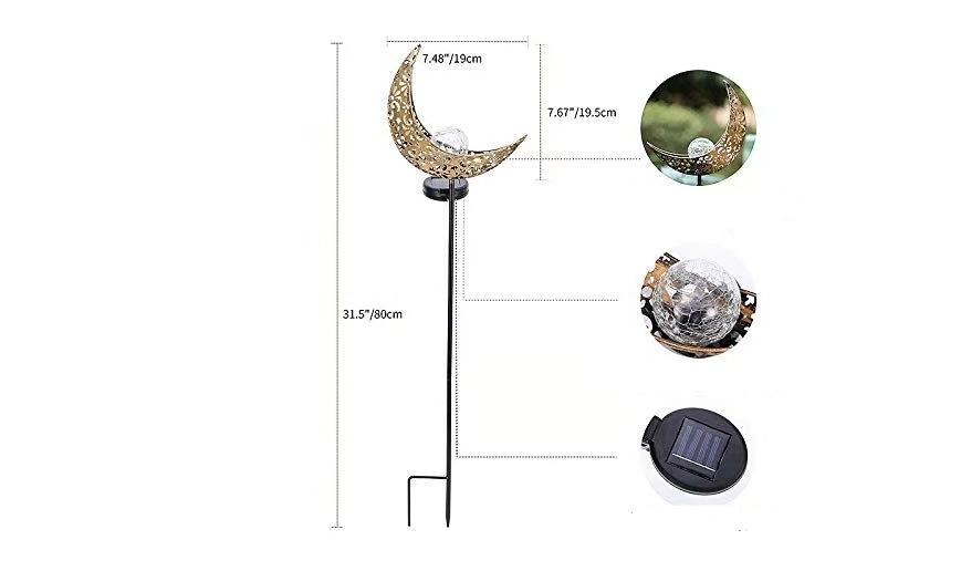 Solar Lawn Moon Light