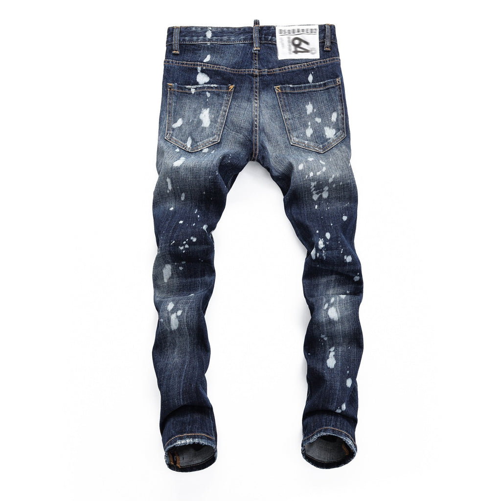 urban TEEN  Fashion Ripped Jeans STONE WASHED Pants