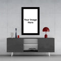 Bordered Custom Print on Glass