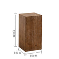 Retro Living Room Sofa Corner Several Solid Wood Small Square Table