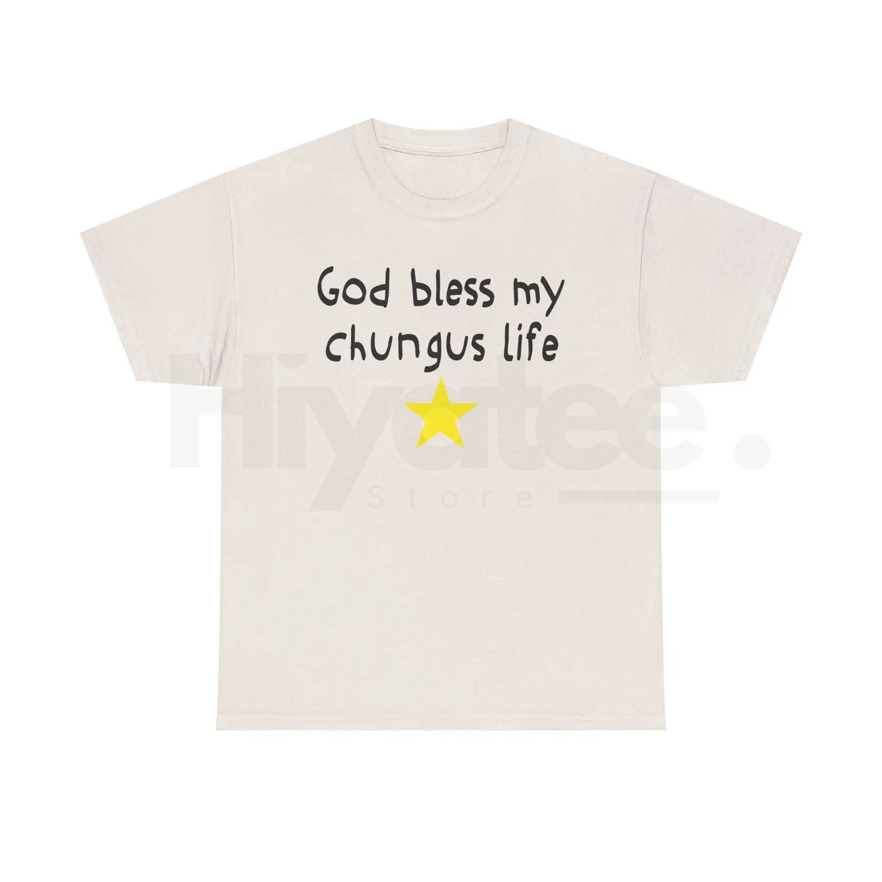 "God Bless My Chungus Life" Funny Meme T-Shirt – 100% Cotton Graphic Tee