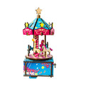 Desktop Adult Children Girl Gift Music Box Carousel