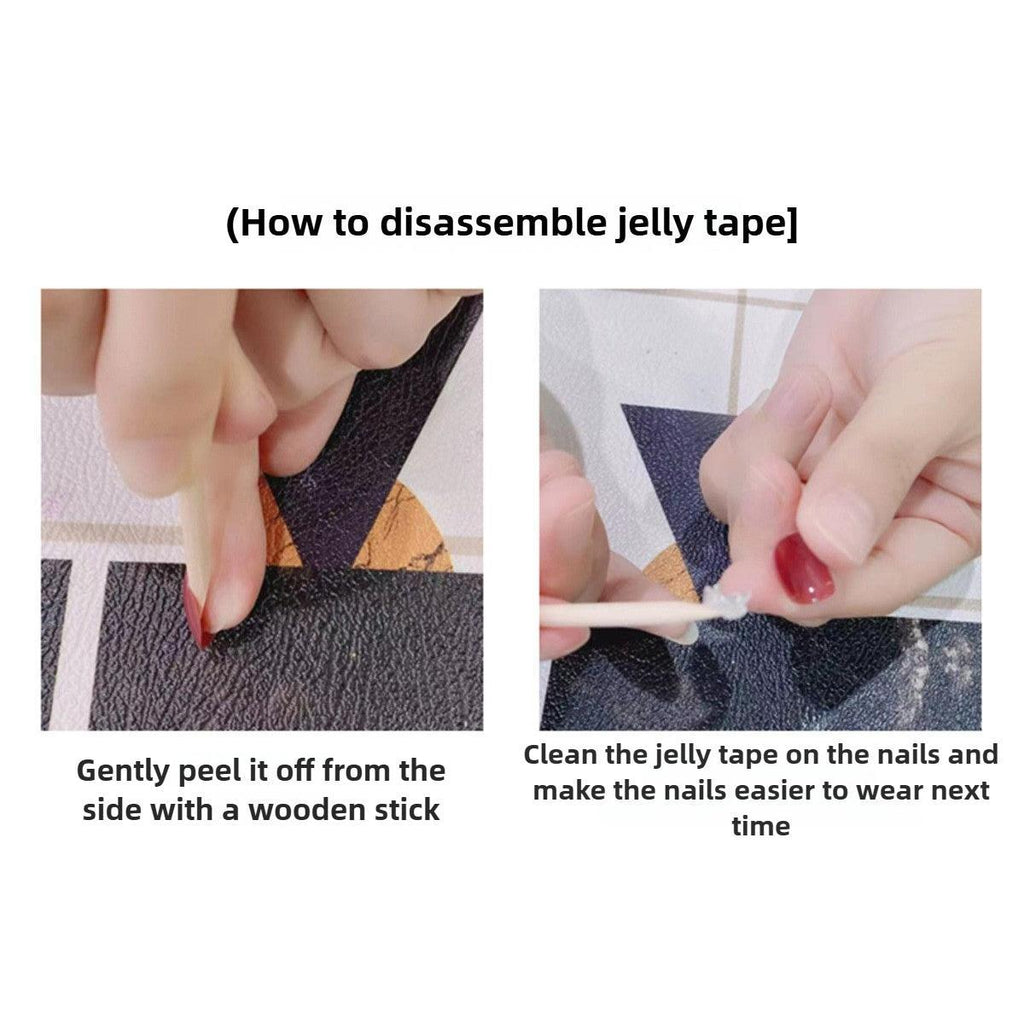 1070 Handmade Nail Wear Nail Art Reusable Press on Nails False Nails