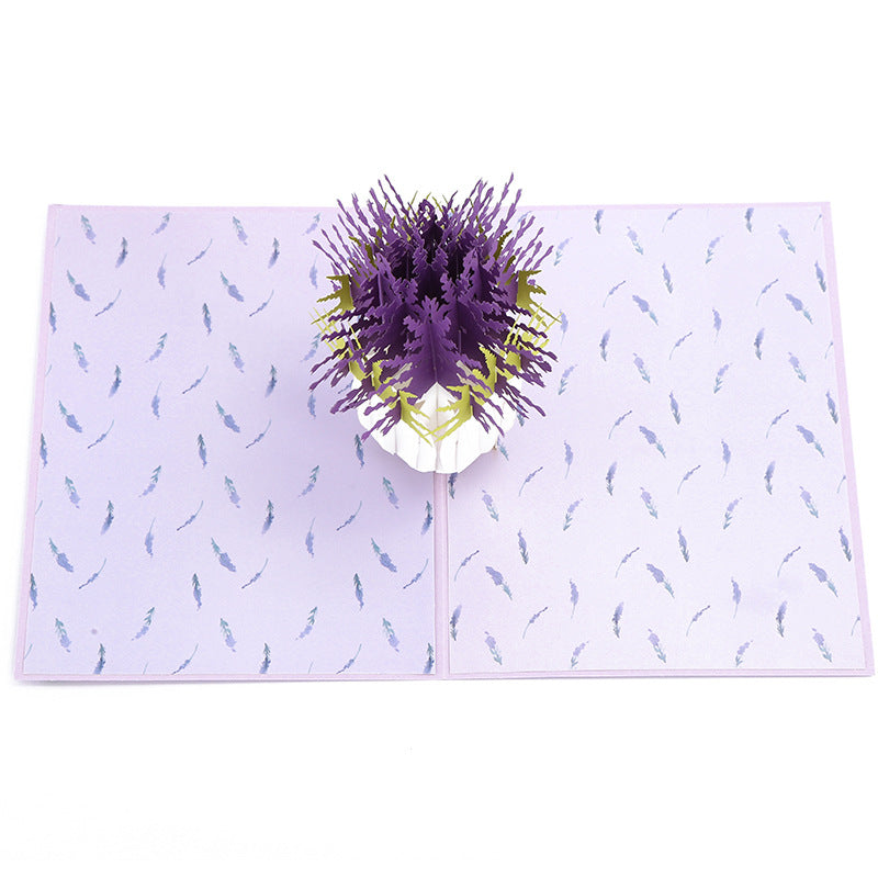 3d Three-dimensional Greeting Card Mother's Day Creative Fold