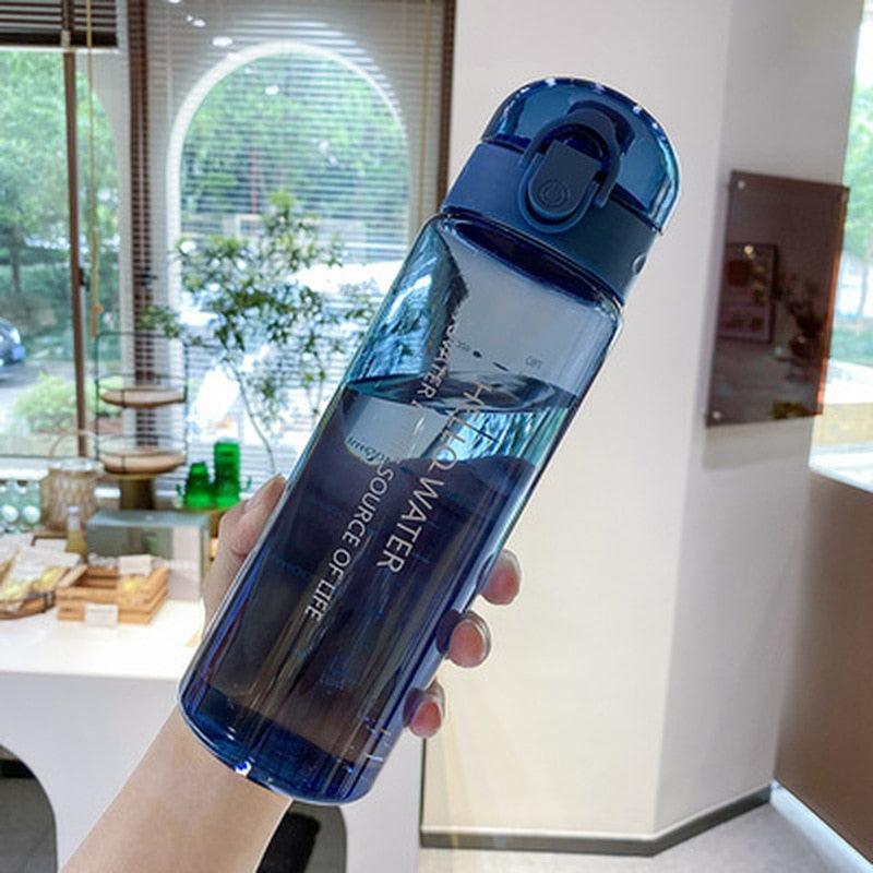 780ml Bottle For Drink Plastic Leak Proof Sports Bottles Shaker Water Bottle Drinkware BPA Free Sports Water Bottle Outdoor Water Bottle with Straw Plastic Portable Water Bottle Camping Bike Bottle Kitchen Tools Drink Water
