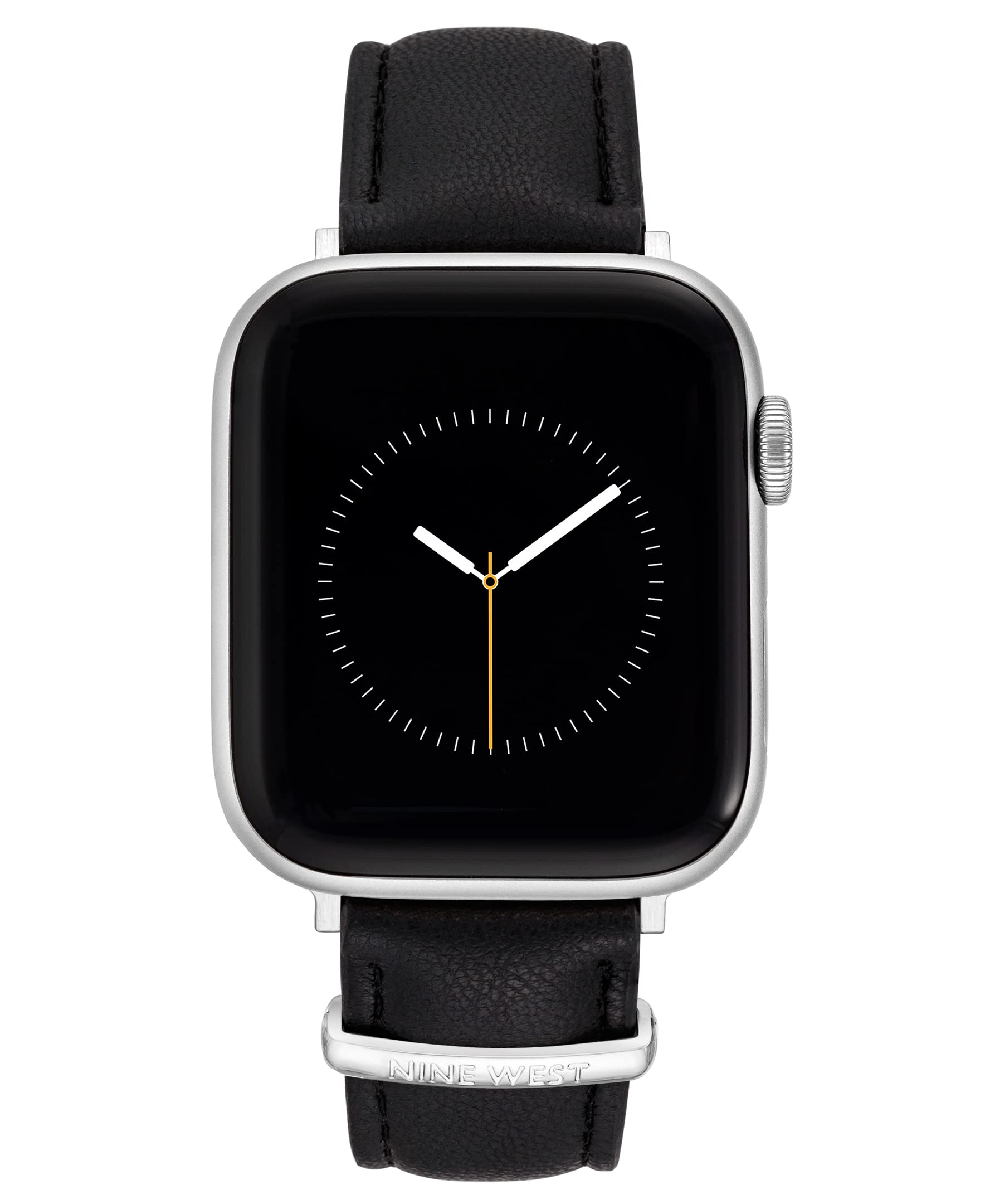 NINE WEST Fashion Strap Band for Apple Watch Secure Adjustable Apple Watch Band Replacement Fits Most Wrists