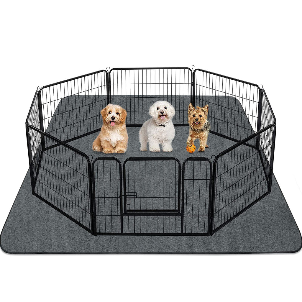 Washable Pee Pad for Dogs 72"x72" Reusable Dog Training Pad Non-Slip Extra Large
