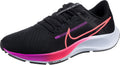 Nike Air Zoom Pegasus 38 Mens Running Trainers CW7356 Sneakers Shoes (UK 8.5 US 9.5 EU 43 Black Flash Crimson Off nior 011)