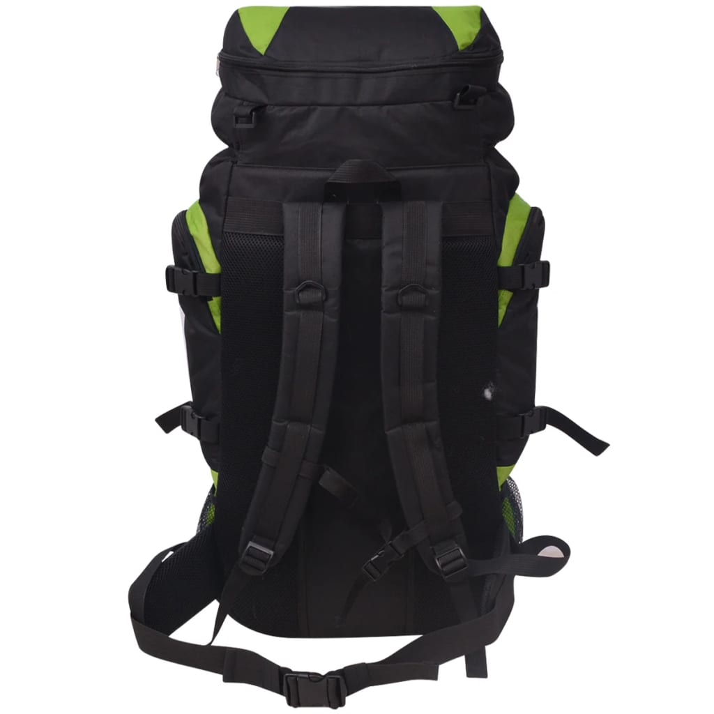NNEVL Hiking Backpack XXL 75 L Black and Green
