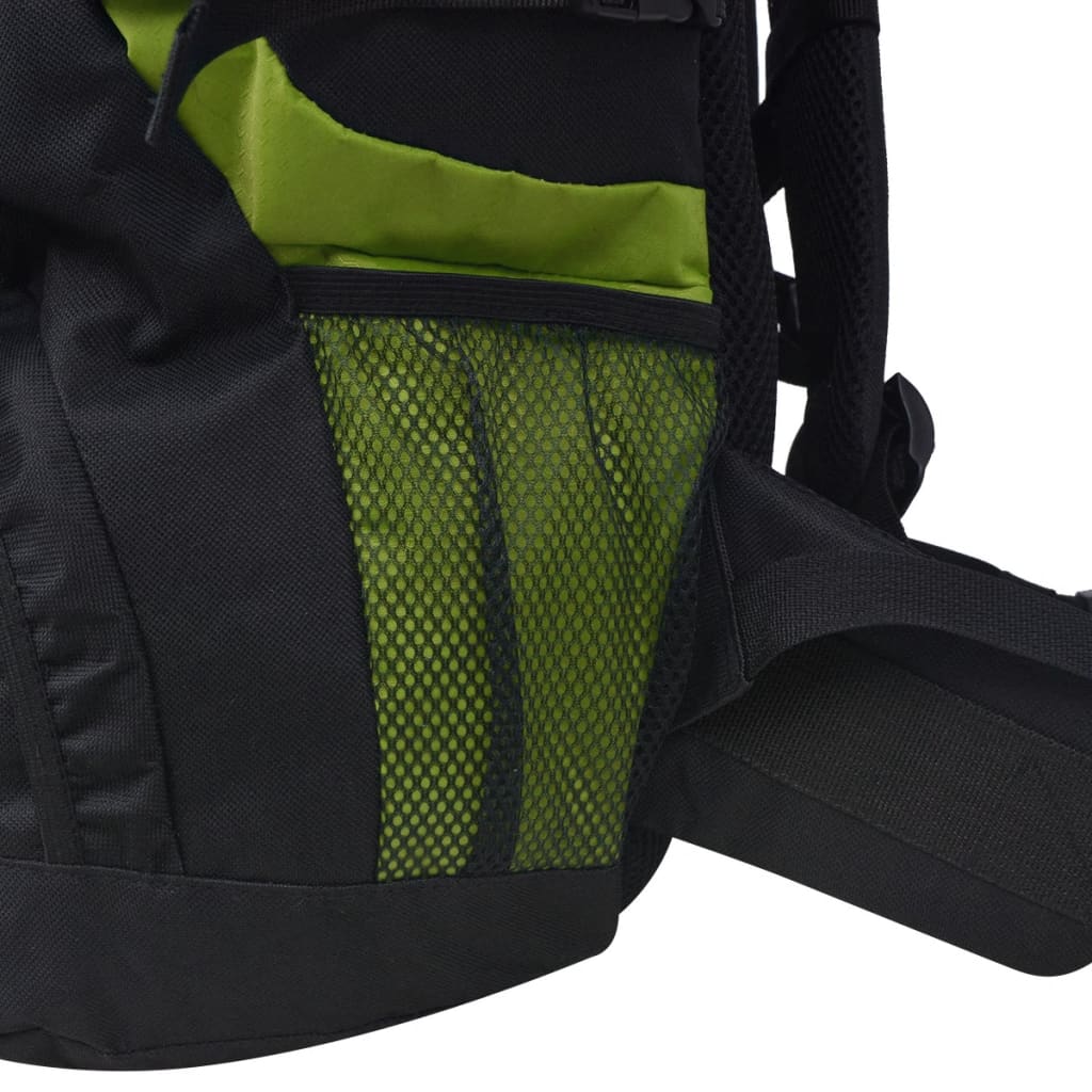 NNEVL Hiking Backpack XXL 75 L Black and Green