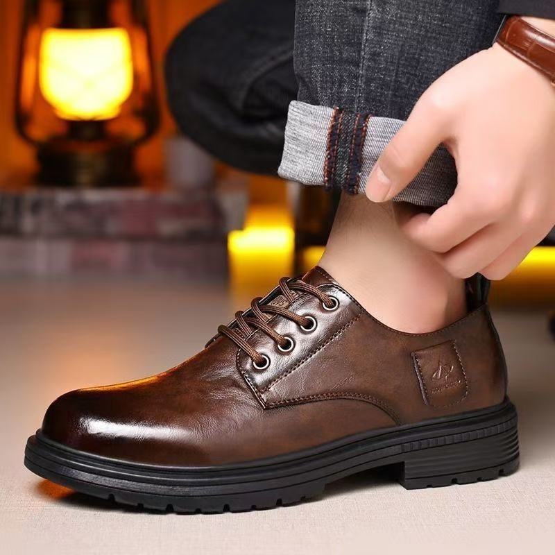 Casual, Breathable, Versatile Lace-up Slip-on Loafer Shoes