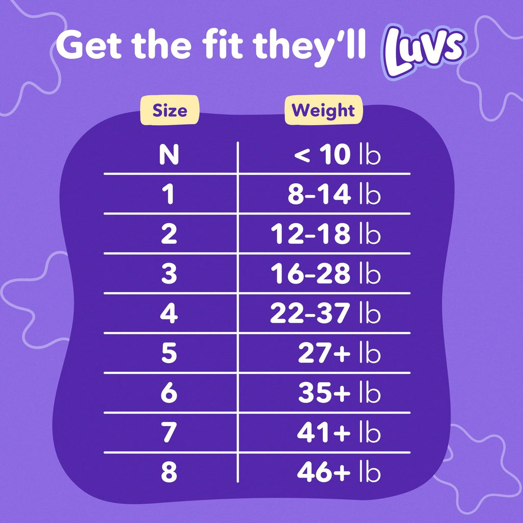 Luvs Platinum Protection Baby Diapers Size 5, 24 Count